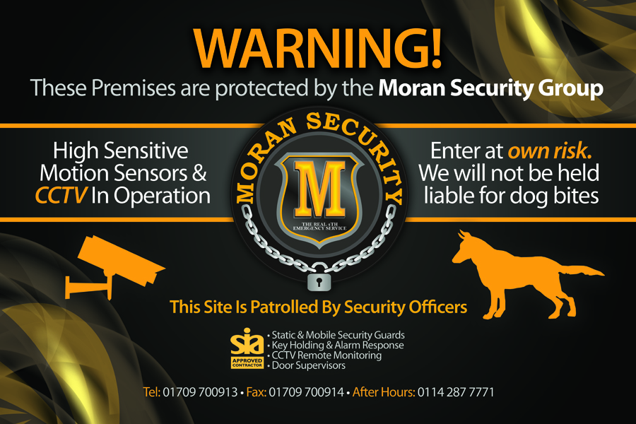 Poster Design by AngstyG for Moran Security Ltd | Design: #425556