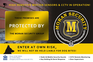 Poster Design by Zd for Moran Security Ltd | Design: #402425
