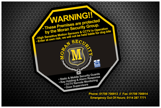Poster Design by diRtY.EMM for Moran Security Ltd | Design #403168
