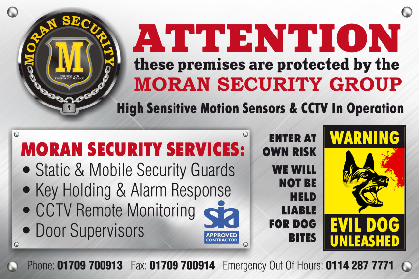 Poster Design by Atvento Graphics for Moran Security Ltd | Design #402863