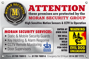 Poster Design by Atvento Graphics for Moran Security Ltd | Design: #402863