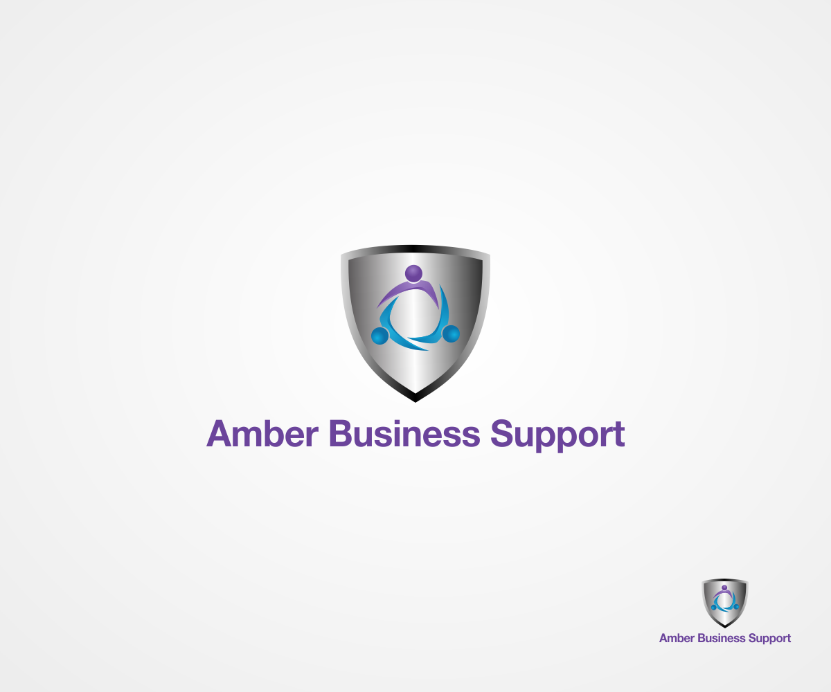 Logo Design by rendy cemix for Amber Business Support | Design #8151301