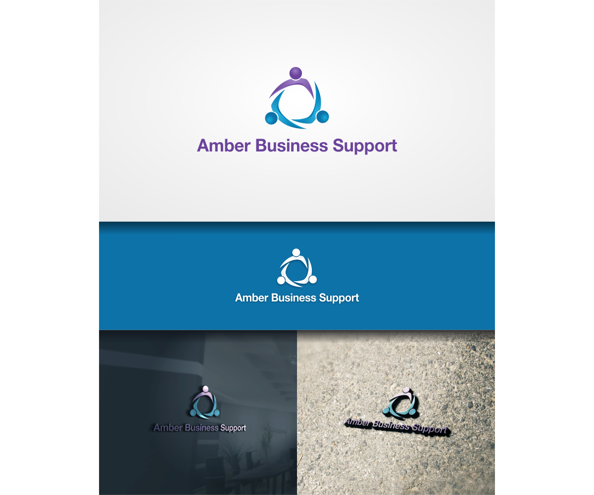 Logo Design by rendy cemix for Amber Business Support | Design #8214105
