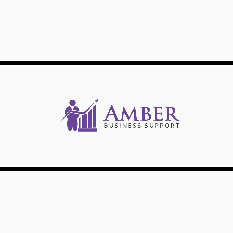 Logo Design by Tere G artwork for Amber Business Support | Design #7901561