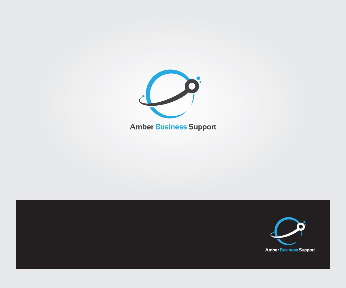 Logo Design by ArtFlame for Amber Business Support | Design #8169759
