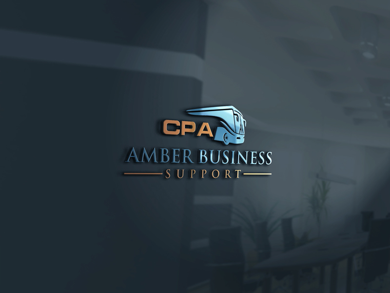 Logo Design by spring TM for Amber Business Support | Design #7897455
