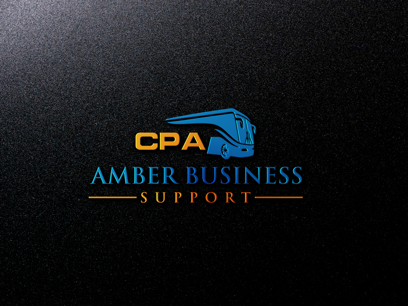 Logo Design by spring TM for Amber Business Support | Design #7897458