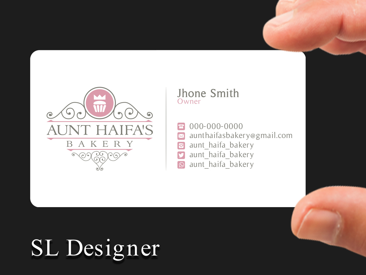 Business Card Design by SL Designer for this project | Design #7900324