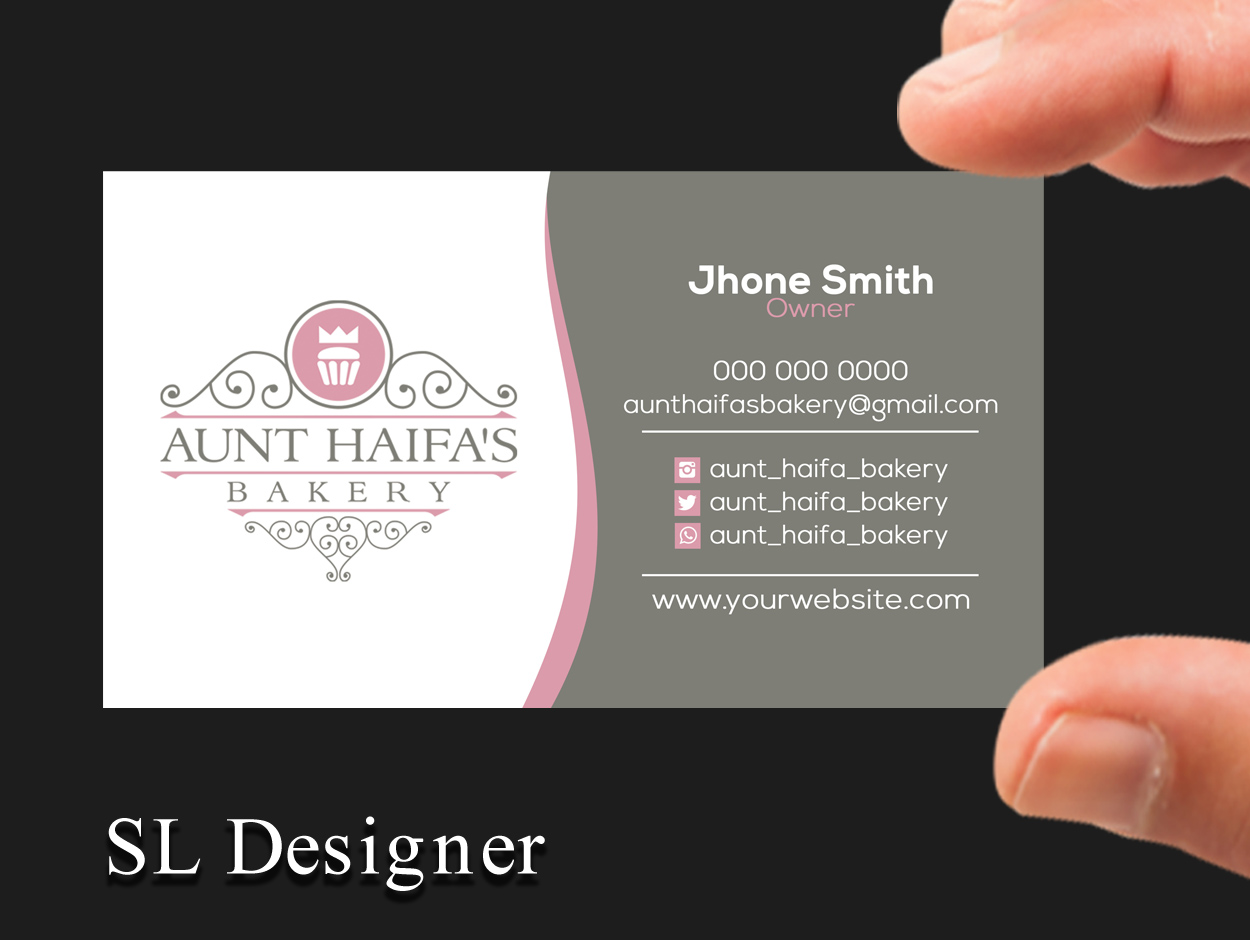 Business Card Design by SL Designer for this project | Design #7900336