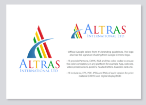 Logo Design by firesorcerer for Altras International Ltd  | Design: #7920709