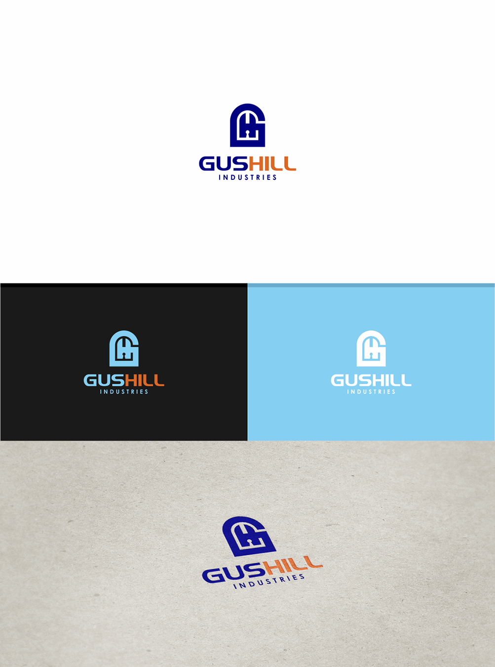Logo Design by SwingTazzle  Designs for GusHill Industries, Inc. | Design #7913046