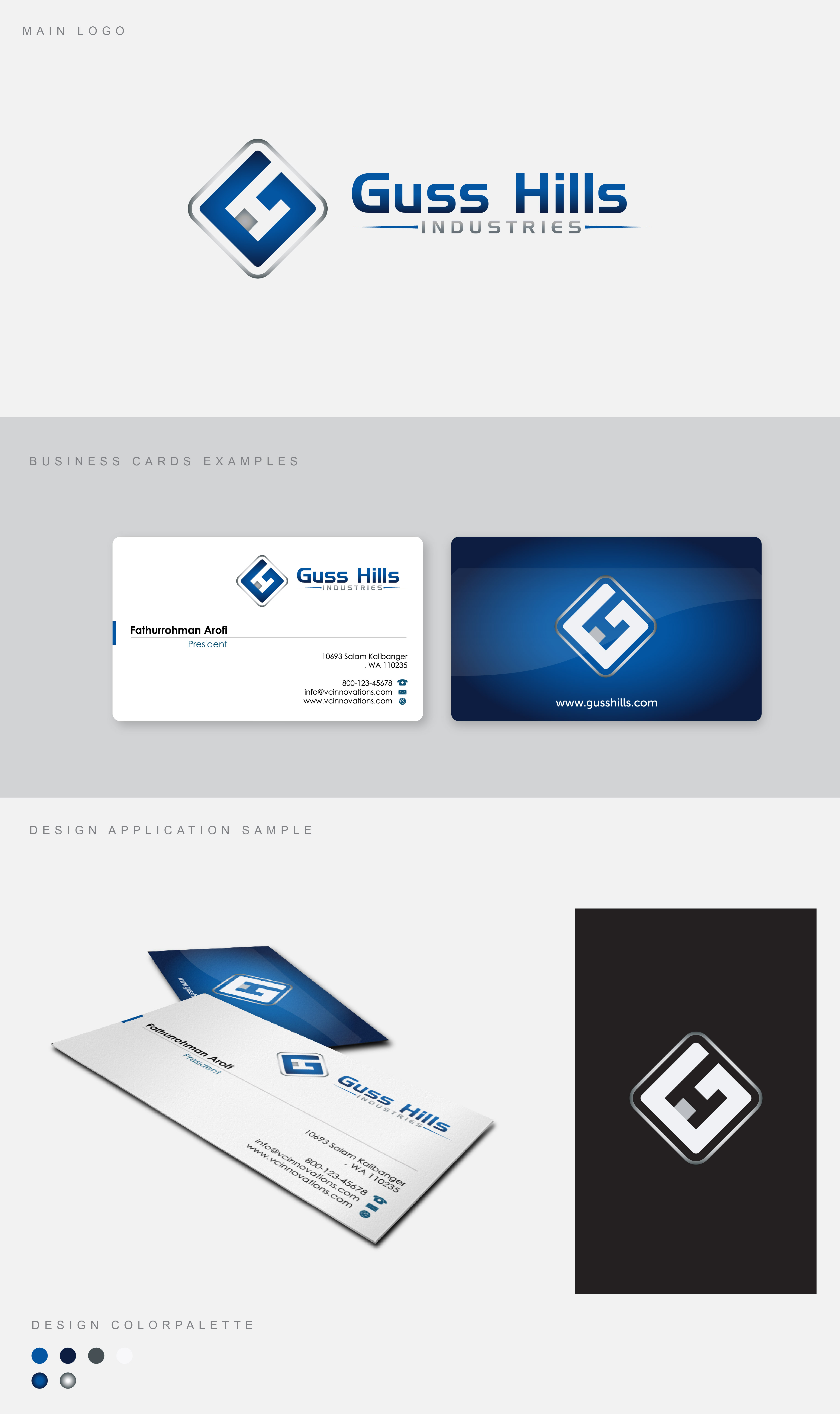 Logo-Design von SwingTazzle  Designs für GusHill Industries, Inc. | Design #8014065