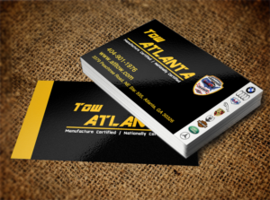 Business Card Design by Lanka Ama for Tow Atlanta | Design: #7924274