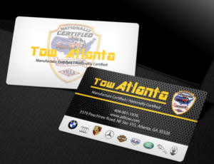 Business Card Design by Lanka Ama for Tow Atlanta | Design: #7924290