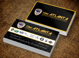 Business Card Design by Lanka Ama for Tow Atlanta | Design: #7924309
