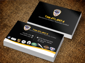 Business Card Design by Lanka Ama for Tow Atlanta | Design: #7924313