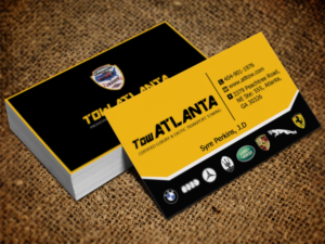 Business Card Design by Lanka Ama for Tow Atlanta | Design: #8454015