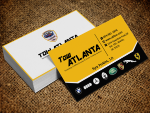 Business Card Design by Lanka Ama for Tow Atlanta | Design: #8479344