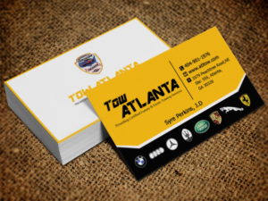 Business Card Design by Lanka Ama for Tow Atlanta | Design: #8479347