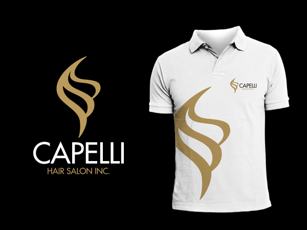salon t shirt with logo