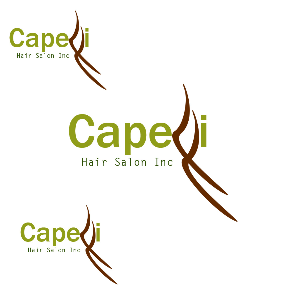 Diseño de Logo por ARSLAN YASEEN ABBASI para Capelli Hair Salon | Diseño #1947365