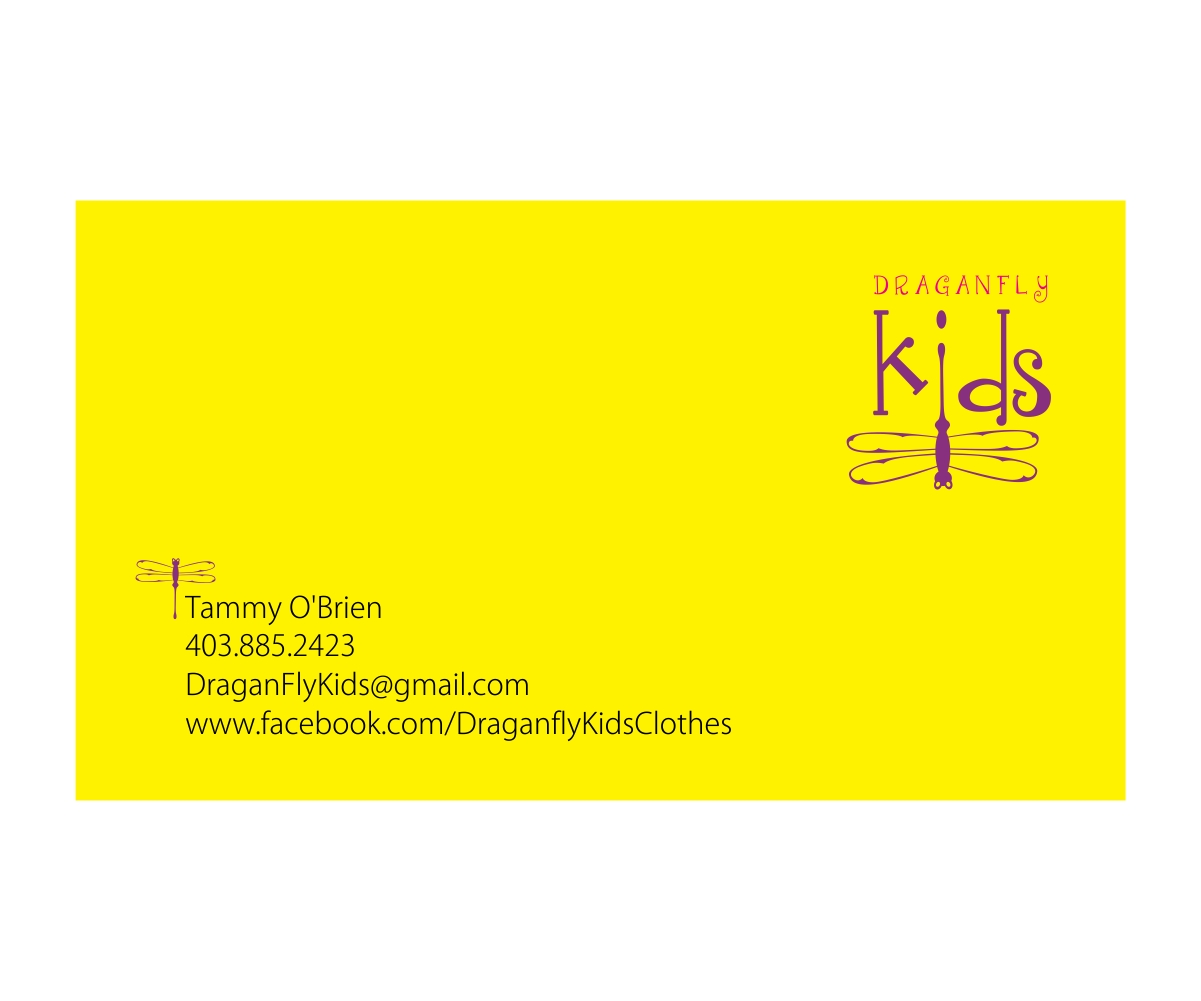 Visitenkarten-Design von Magik Mantras für DraganFly Kids | Design #1965159