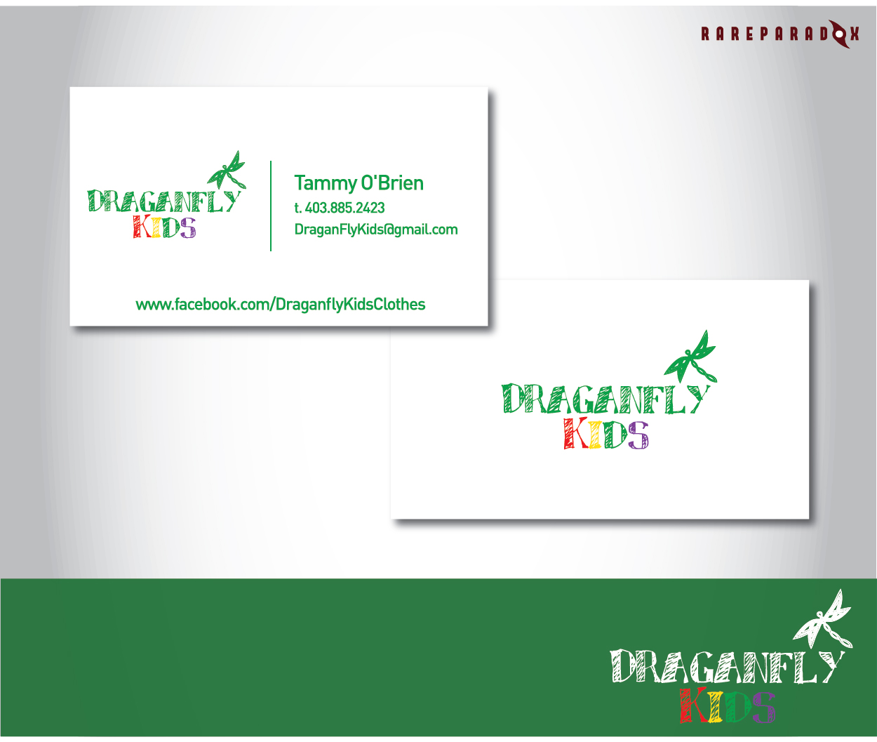 Business Card Design by RareParadox for DraganFly Kids | Design #1949170