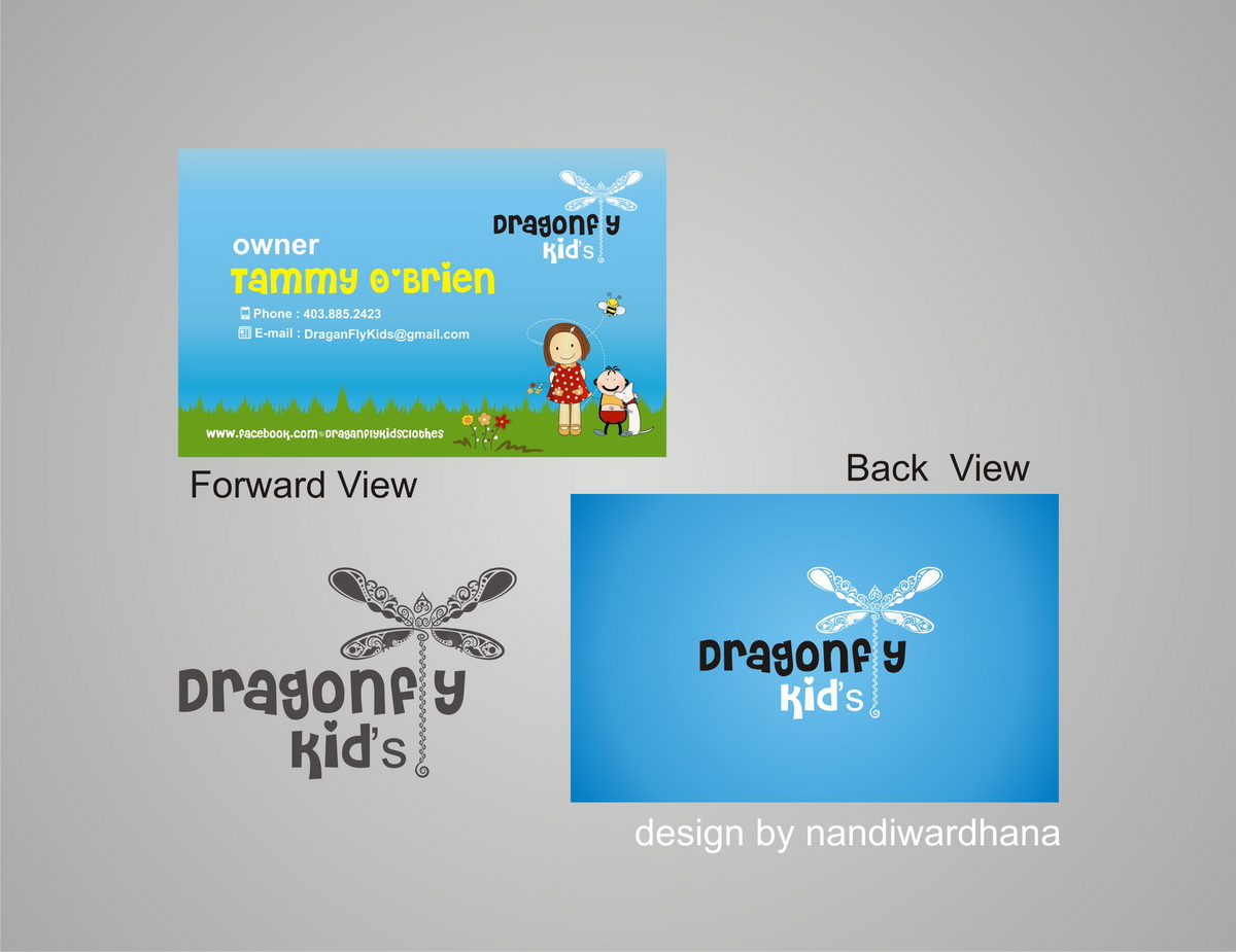 Design de Carte de Visite par nandiwardhana pour DraganFly Kids | Design #1963860