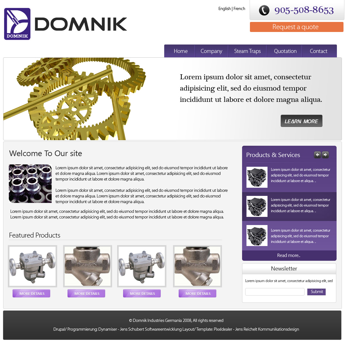 Web-Design von pb für dieses Projekt | Design #395569