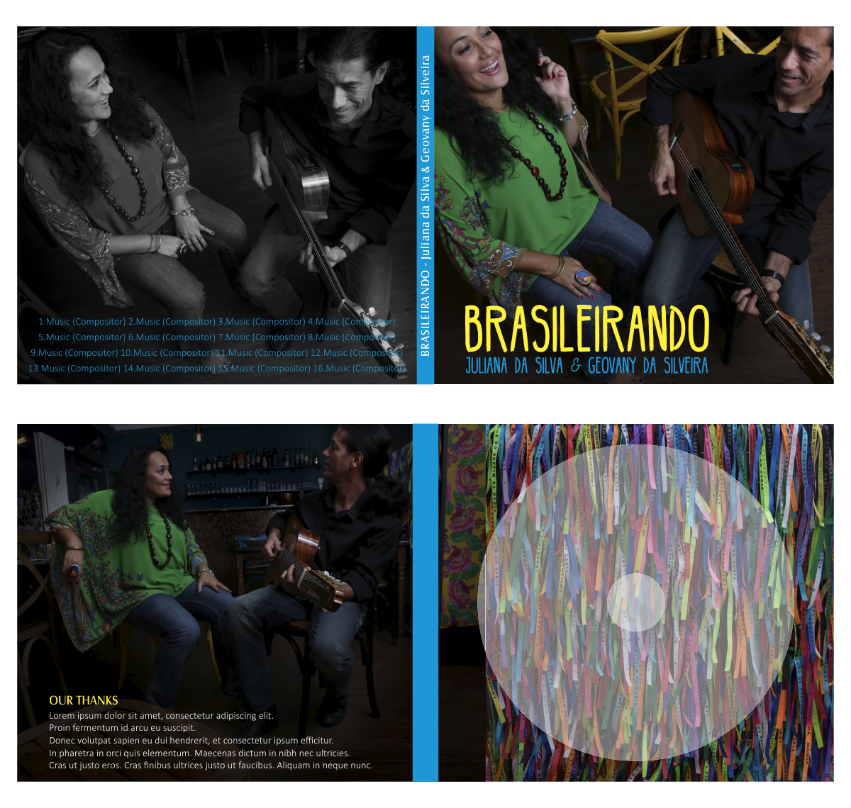 CD Cover Design by Ana Paula Barros for this project | Design #8005830