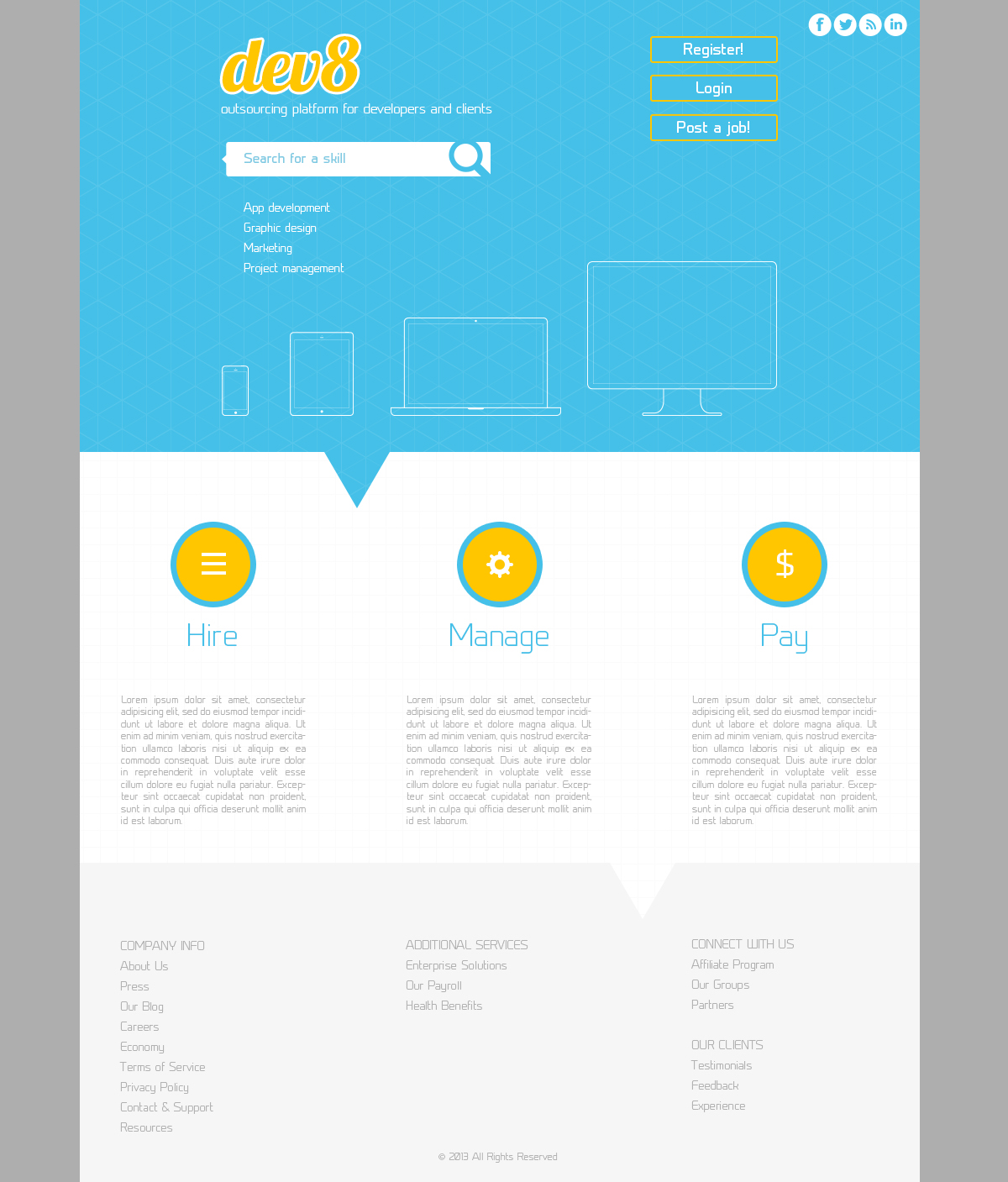 Web Design by studio-sfp.com for this project | Design #1968630