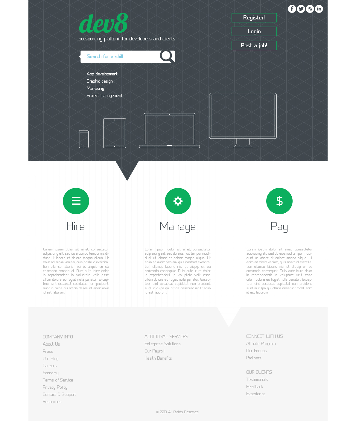 Web Design by studio-sfp.com for this project | Design #1970563