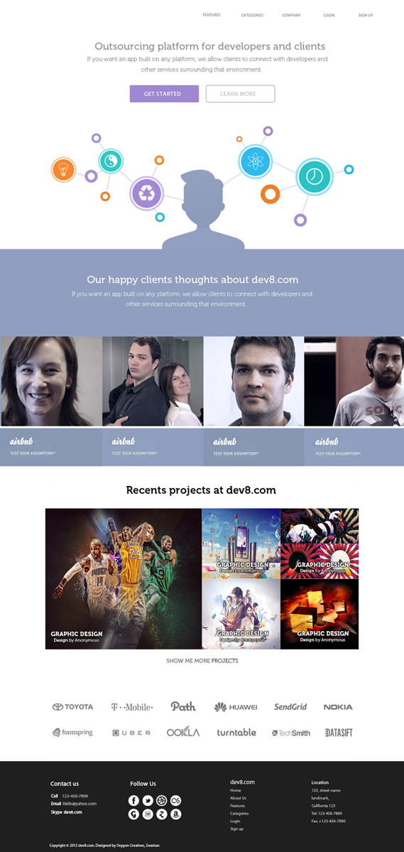 Web Design by Oxygen Creatives for this project | Design #1977523