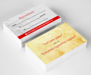 Diseño de Tarjeta de Presentación por ALSADESIGN para not juste paper | Diseño: #7906468