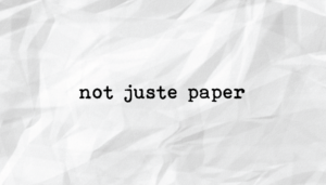 Business Card Design by mulkyseven for not juste paper | Design #7906710