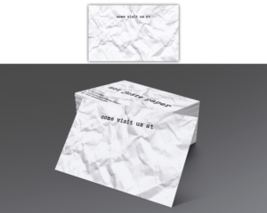 Diseño de Tarjeta de Presentación por dharly para not juste paper | Diseño: #8170940