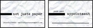 Business Card Design by pavithraag