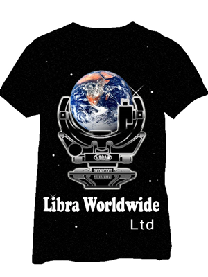 T-Shirt-Design von bluewindwork für LIBRA WORLDWIDE LTD | Design #2056140