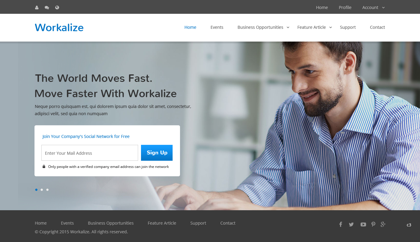 Web Design by pb for this project | Design #7946678