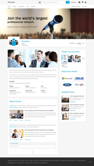 Web Design by pb for this project | Design: #7946722