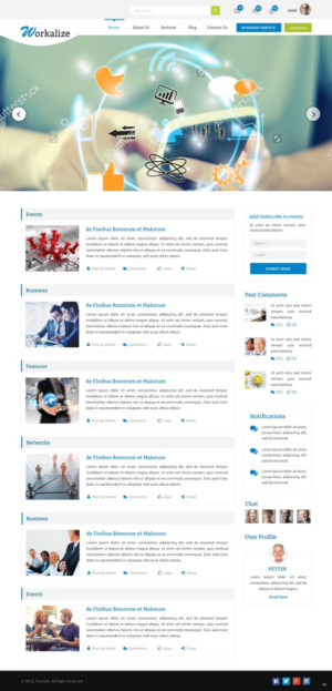Web Design by pb for this project | Design: #7946732