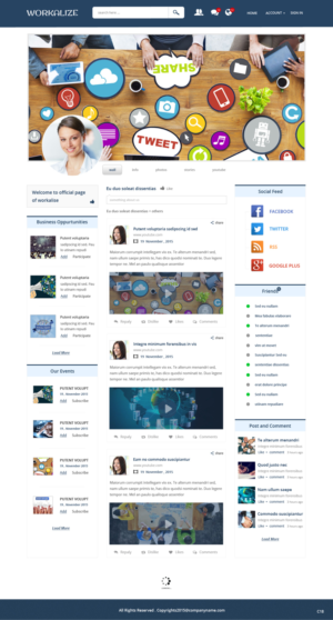 Web Design by pb for this project | Design: #7951531