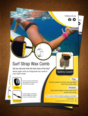 Flyer Design by debdesign for WAXCOMB-LEASH | Design: #7925075