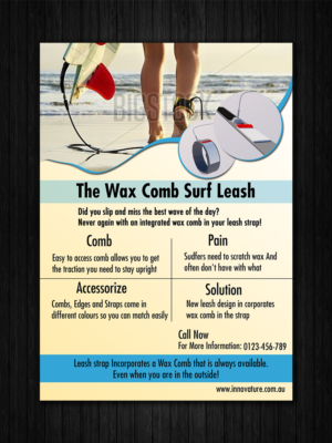 Flyer Design by ESolz Technologies for WAXCOMB-LEASH | Design #7911223