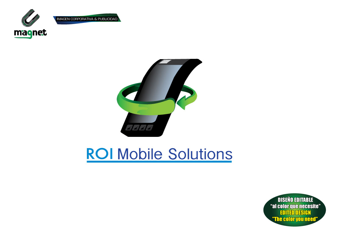 Logo Design by MAGNET for ROI Mobile Solutions | Design #1985828