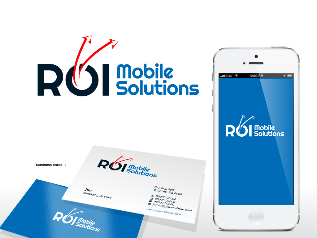 Logo Design by designgreen for ROI Mobile Solutions | Design #1952422