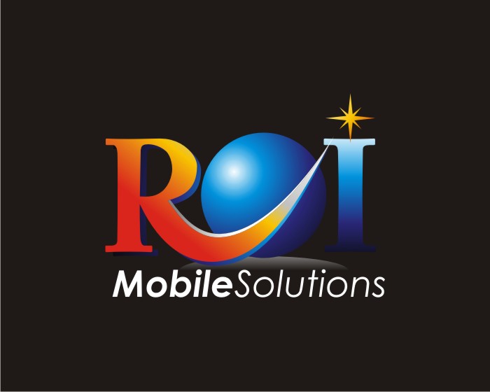 Diseño de Logo por Gito Kahana para ROI Mobile Solutions | Diseño #1981125