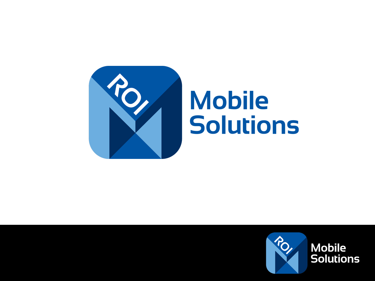 Logo Design by Skroll for ROI Mobile Solutions | Design #1979269