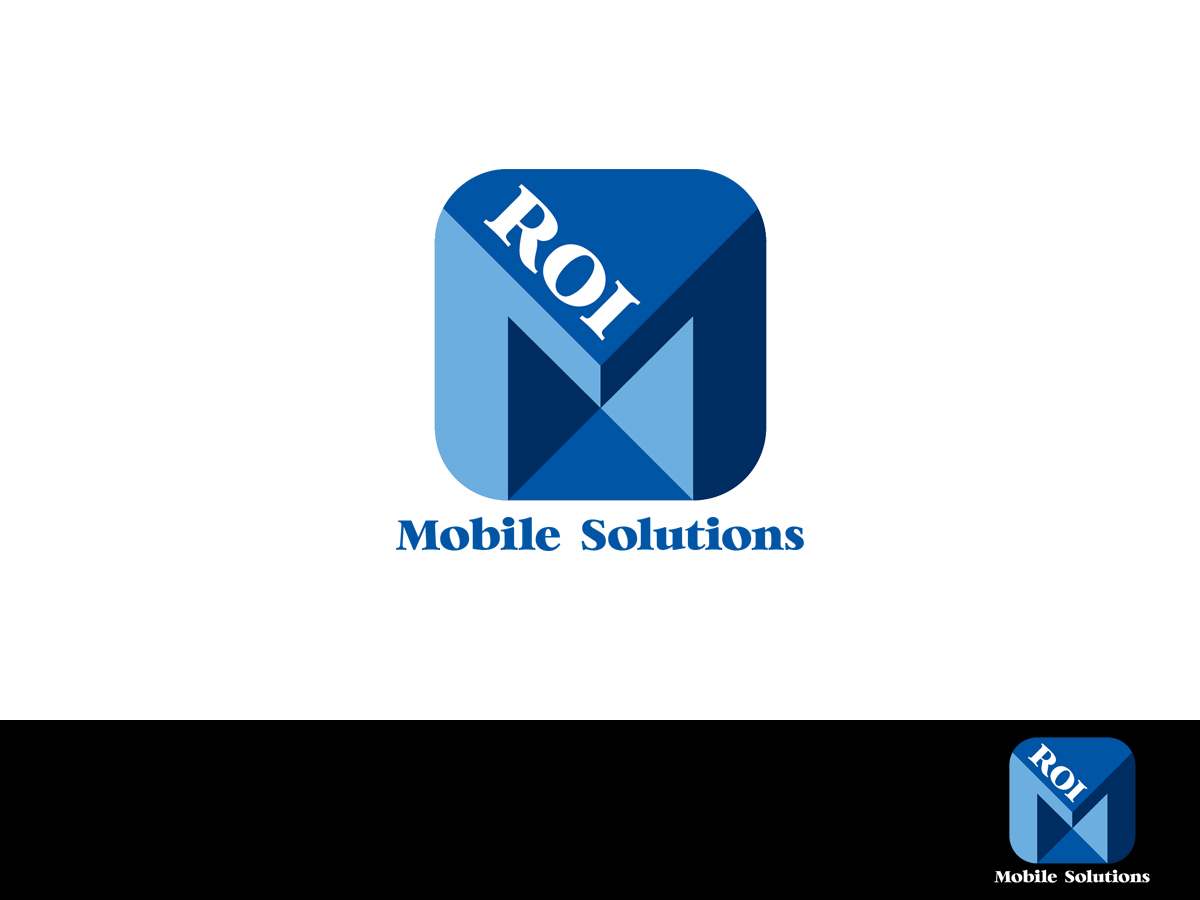 Design de Logo par Skroll pour ROI Mobile Solutions | Design #1979273