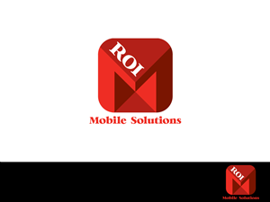 Diseño de Logo por Skroll para ROI Mobile Solutions | Diseño: #1982038